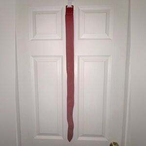 Vintage 1980’s Red Leather Waist Wrap Belt Size Small/Medium - Rare 80s Fashion